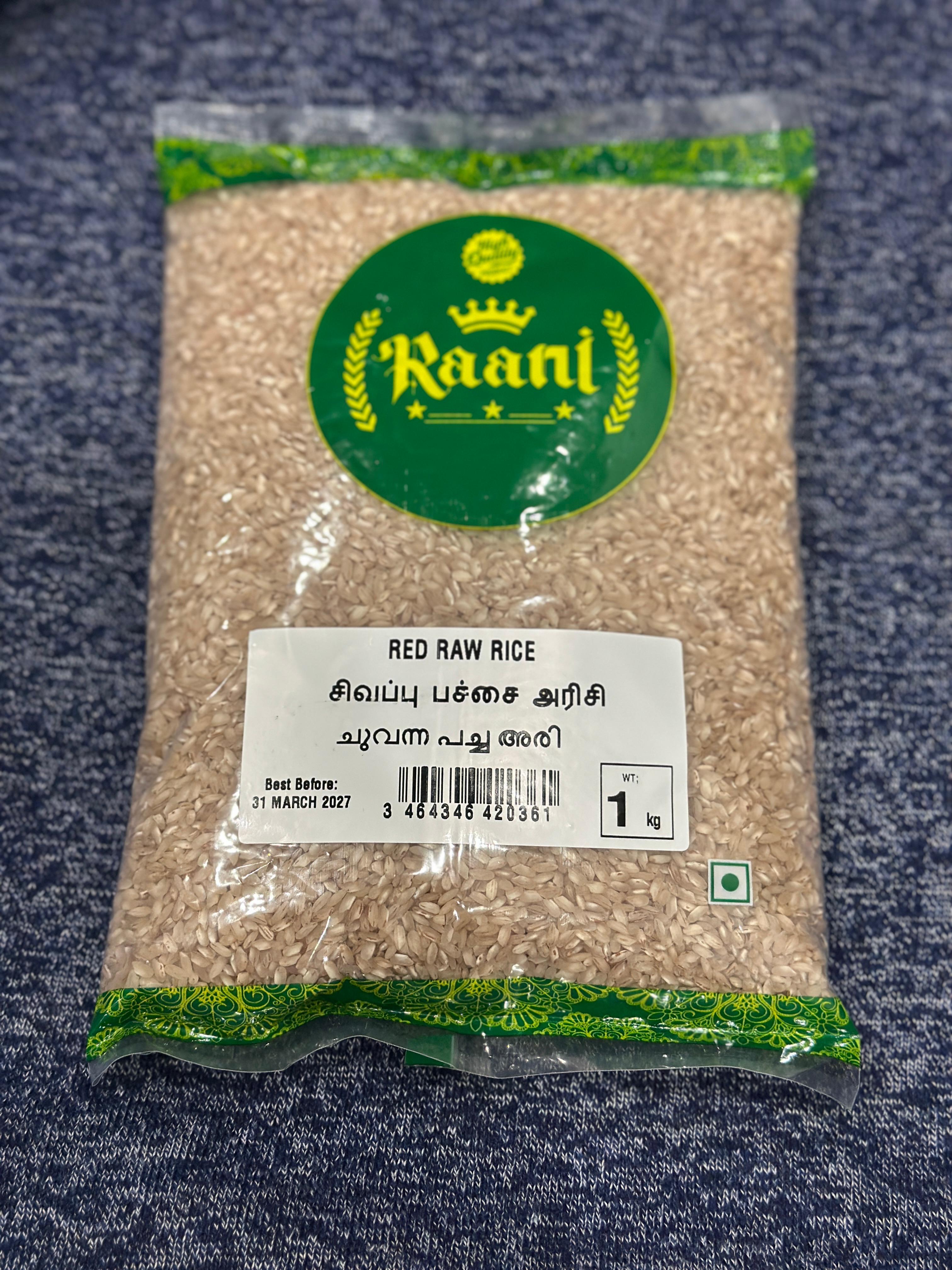 RED RAW RICE