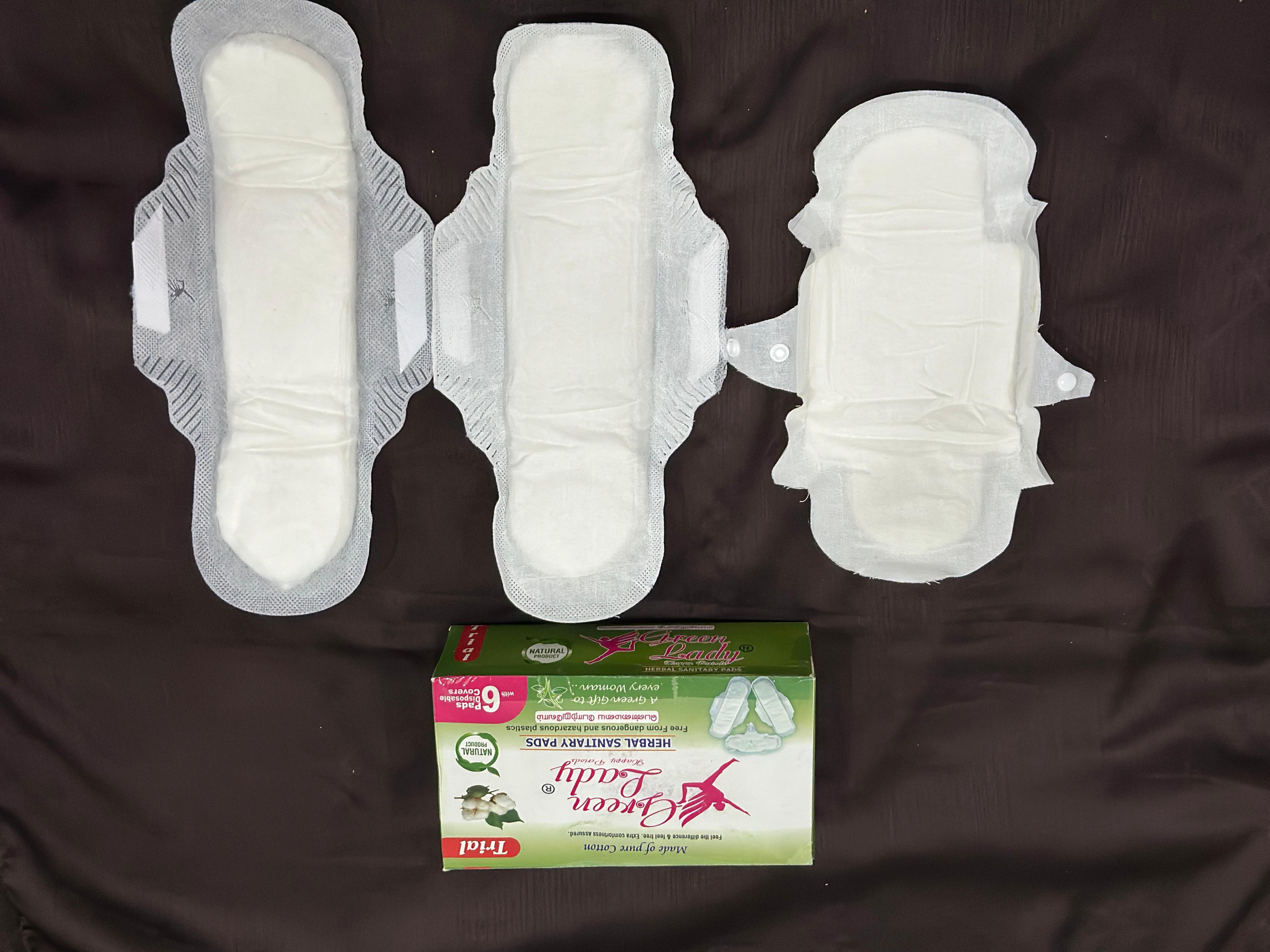 HERBAL SANITARY PADS - TRIAL